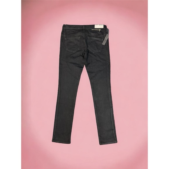 RESIN The Aslan Mid Rise Skinny Black Size 27 New with Tags Inseam 34 - Picture 5 of 5